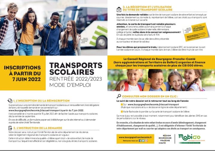 Transports Scolaires 2022/2023